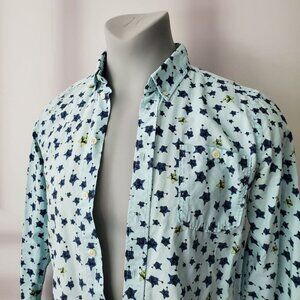 Shirt man XS European Brand Uniform For The Dedicated Racoon smoking pattern